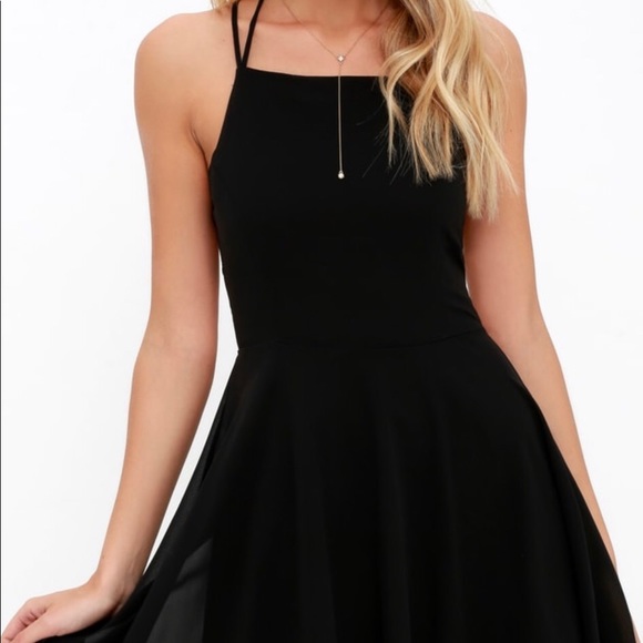 lulus crossed back dress - Picture 2 of 6